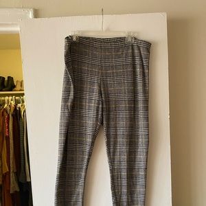 Express plaid leggings